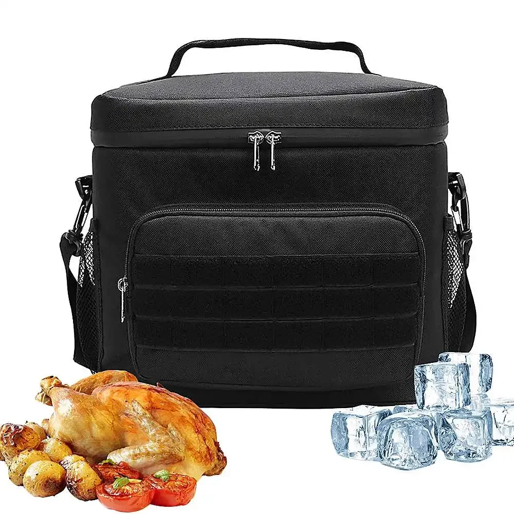 Outdoor Camping Meals - 携帯用保温バッグ 大型 アウトドア キャンプ ランチ 弁当バッグ