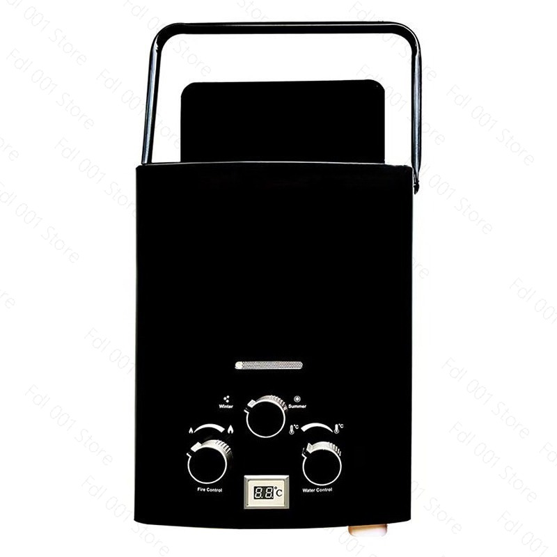 Outdoor Camping Gas Heater - 6L ポータブル タンクレス ガス給湯器 アウトドア キャンプ