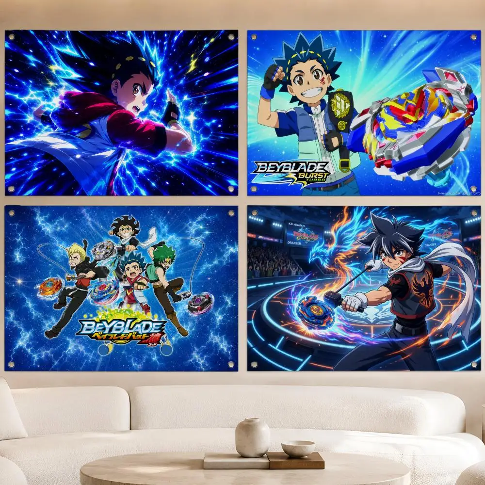 Outdoor Camping Anime - アクションアニメ X-X ベイブレード X フラッグ ファンバナー
