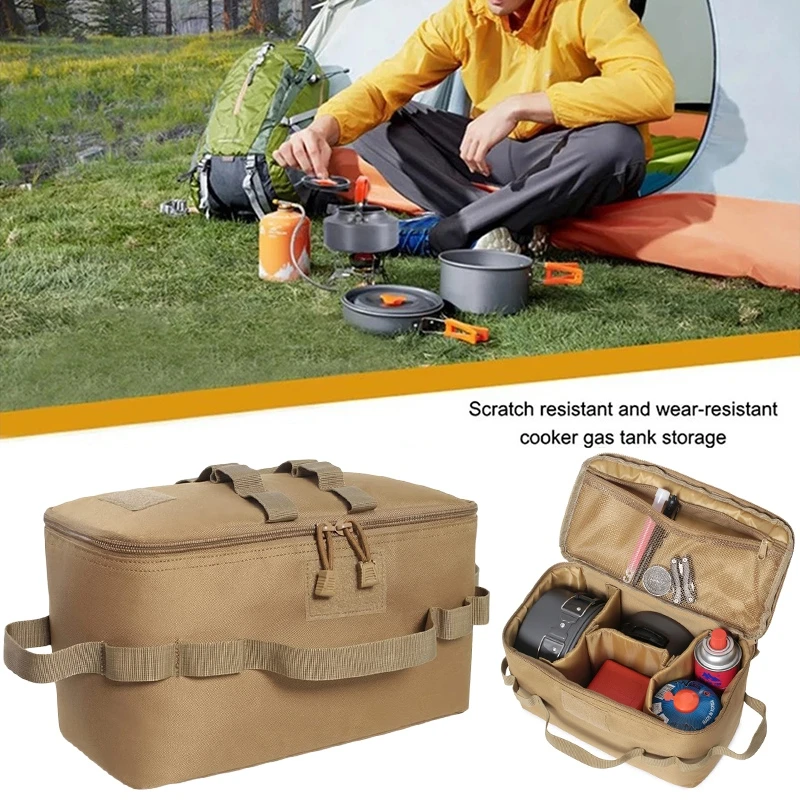 キャンプガスタンク収納袋屋外大容量グランドネイルツールバッグ - Outdoor Camping Kitchen のレビューと価格