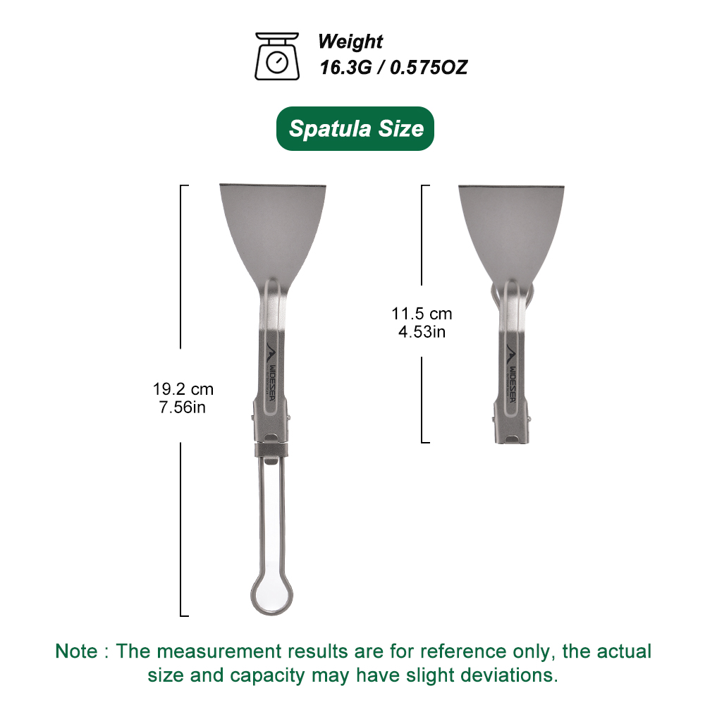 ワイドシーキャンプ用クッキングセット スポーク チタンスプー - Outdoor Camping Kitchen Set のレビューと価格