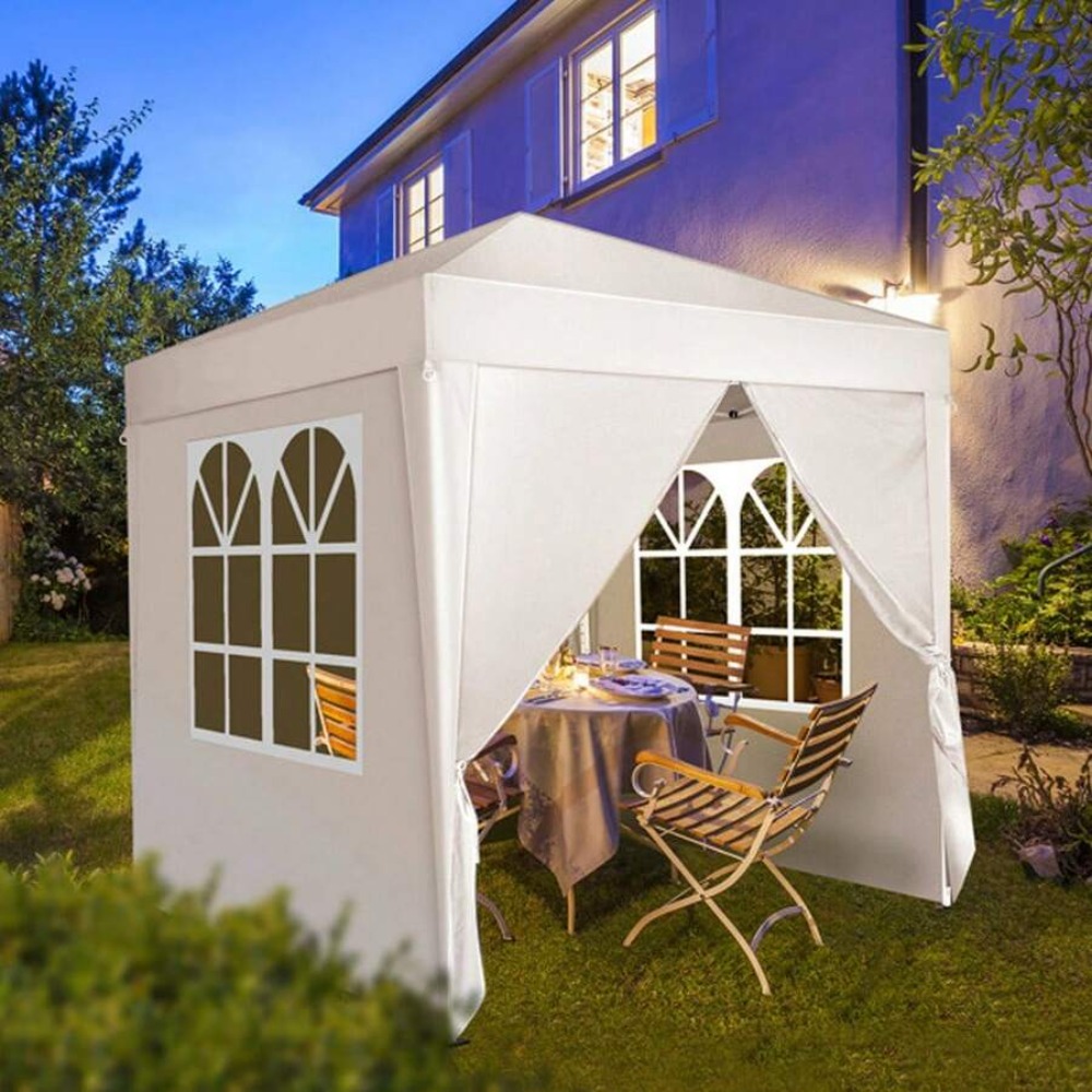 6.5x6.5フィート ポップアップキャノピーテント アウト - Outdoor Camping Canopy のレビューと価格