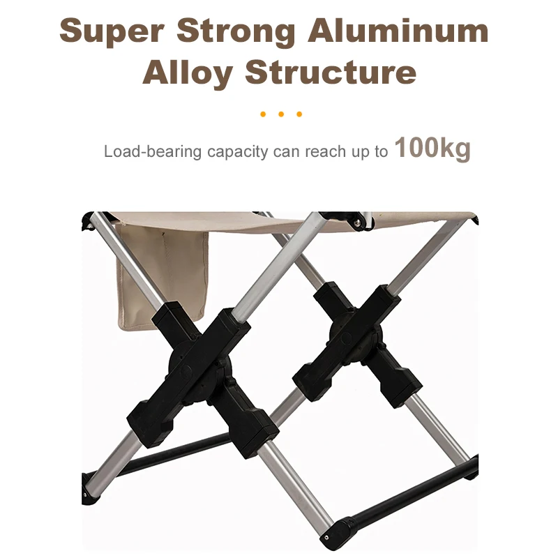 折りたたみ式ディレクターズチェア アウトドア キャンプ ビー - Outdoor Camping Rocking Chair のレビューと価格