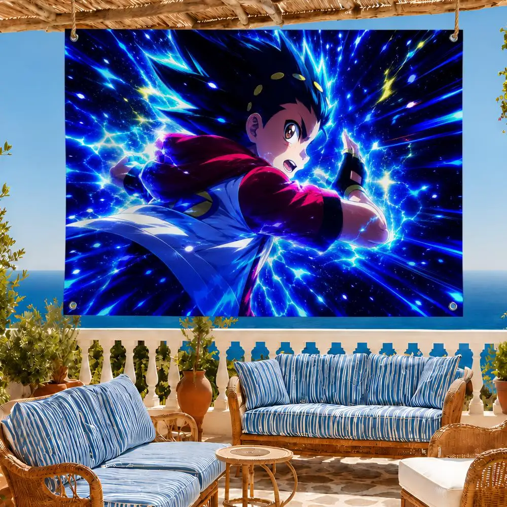 アクションアニメ X-X ベイブレード X フラッグ ファン - Outdoor Camping Anime のレビューと価格
