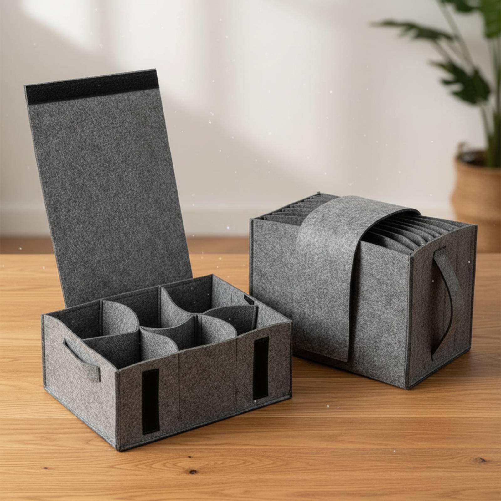 家庭用フェルト製収納ポーチ ポータブル食器キャリア キャンプ - Outdoor Camping Kitchen のレビューと価格