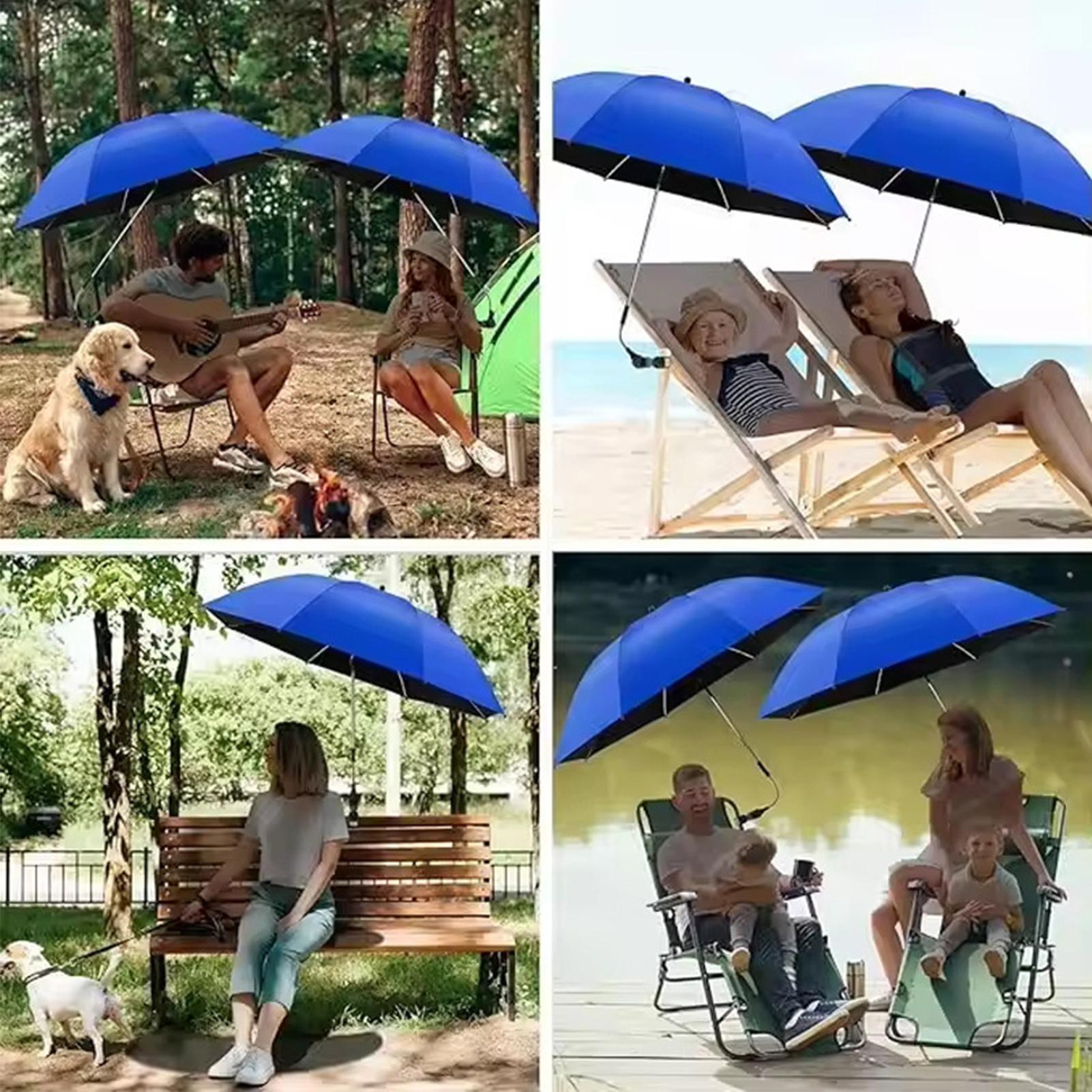 360度回転可能なビーチパラソル、折りたたみ式キャンプ用傘（ - Outdoor Camping Canopy のレビューと価格
