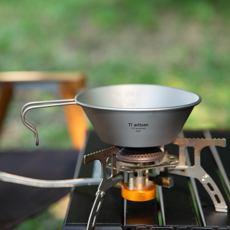 Tiartisan 260ml チタン製超軽量シエラカップ  - Outdoor Camping Meals のレビューと価格
