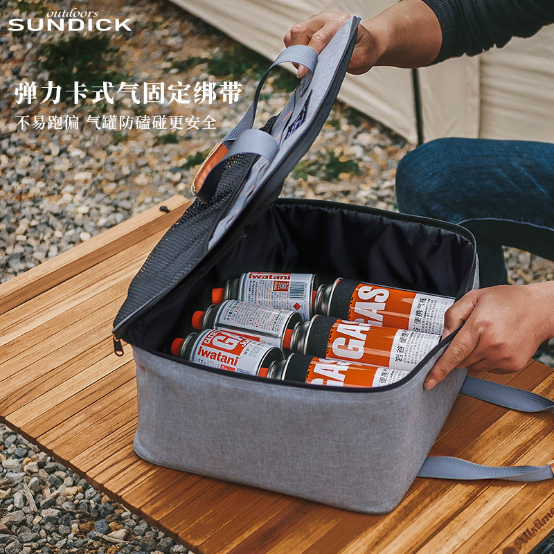 アウトドアキャンプピクニックバッグ収納袋衝突防止ポータブル食 - Outdoor Camping Outlet のレビューと価格