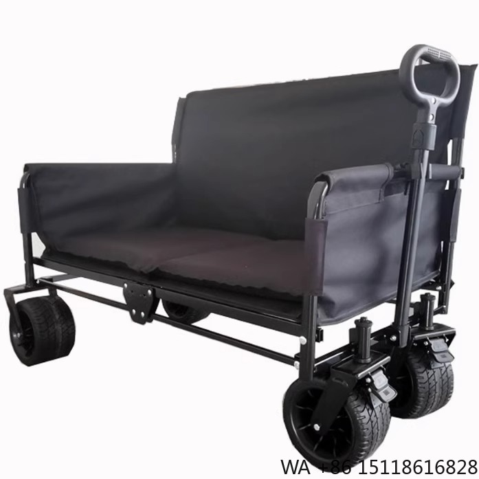 JXFT多機能四輪メタル屋外折りたたみワゴンリクライニングソ - Outdoor Camping Recliner のレビューと価格