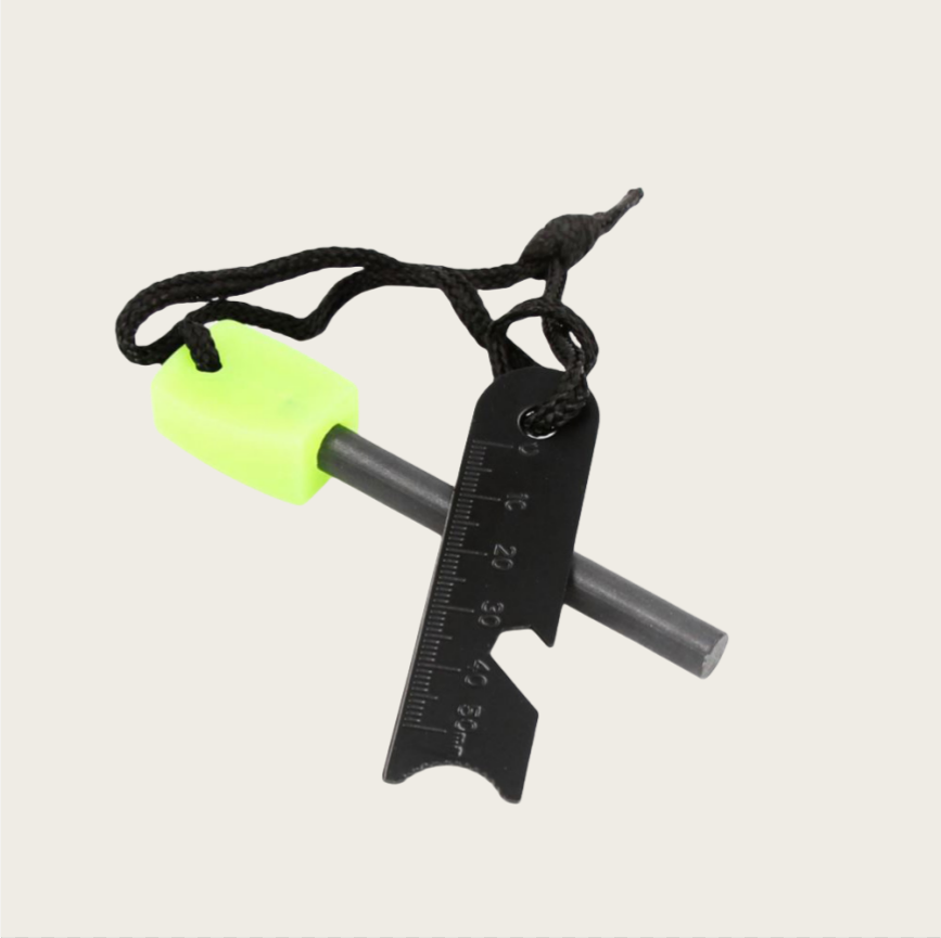 ブッシュクラフト アウトドア 発光式大型フリント サバイバル - Fire Starter Flint のレビューと価格