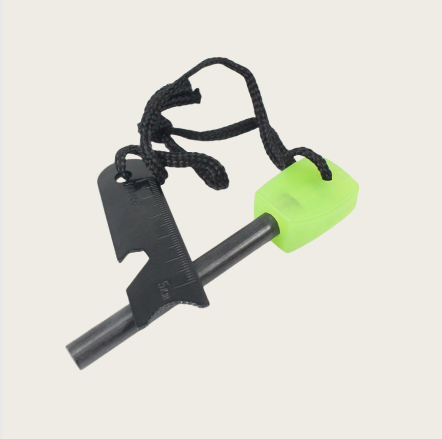 ブッシュクラフト アウトドア 発光式大型フリント サバイバル - Fire Starter Flint のレビューと価格