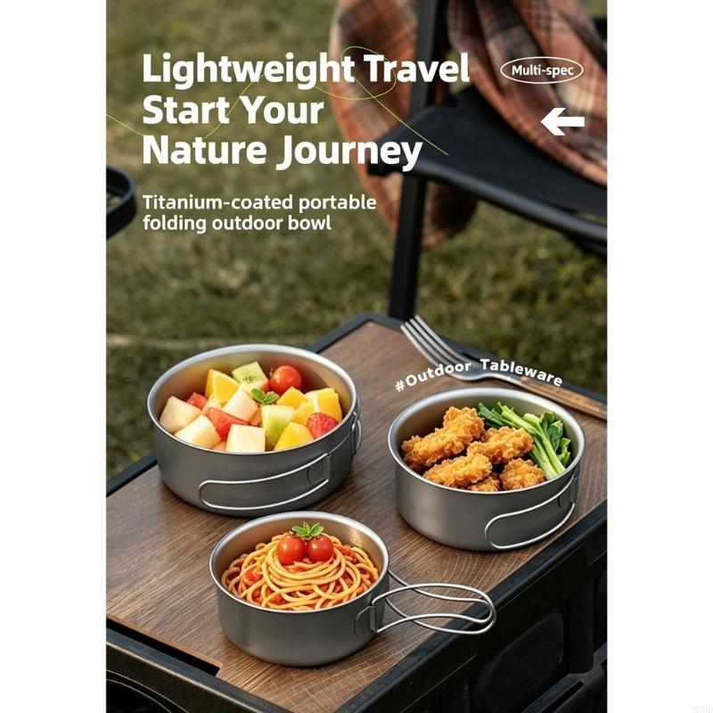 バックパッキング食事用ワイヤーハンドル付きメタルキャンプクッ - Outdoor Camping Meals のレビューと価格