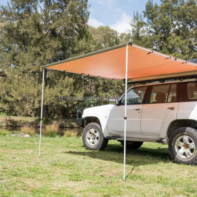 カスタムロゴ入り日よけカーオーニングサイド屋外防水キャンプキ - Outdoor Camping Canopy のレビューと価格