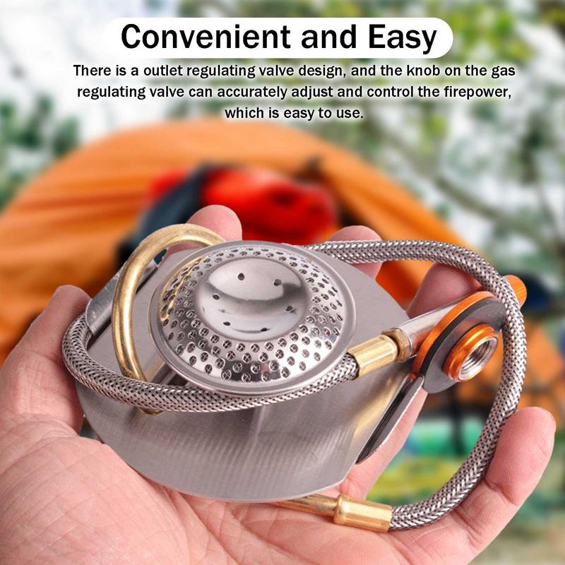 ステンレス鋼のポータブル屋外キャンプガスストーブ,アルパイン - Outdoor Camping Outlet のレビューと価格