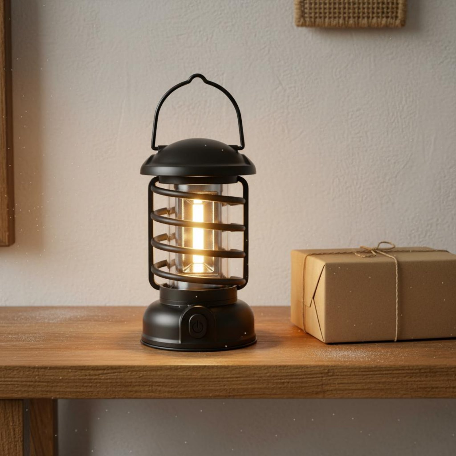 レトロキャンプランタン双方向電源ヴィンテージデザイン発光コン - Outdoor Camping Lampe のレビューと価格
