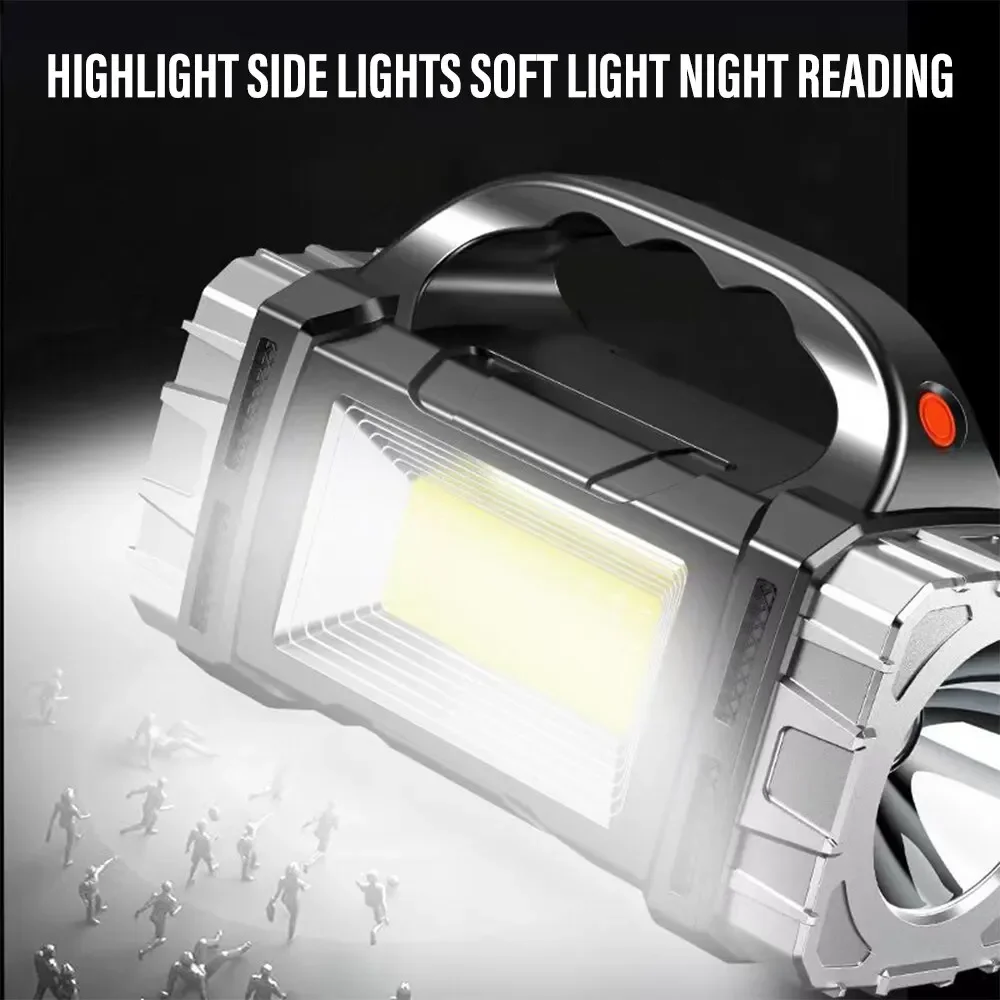 新しいアップグレード充電式ハイパワーソーラー LED 懐中電 - Outdoor Camping Lampe のレビューと価格