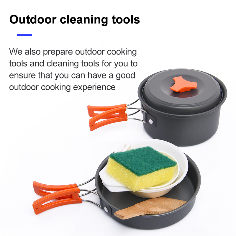 幅の屋外キャンプ調理器具セット、食器、調理カトラリー、調理器 - Outdoor Camping Kitchen Set のレビューと価格