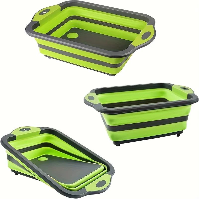 ポータブル折りたたみ式水盤、内蔵シンクとまな板収納機能付き、 - Outdoor Camping Outlet のレビューと価格