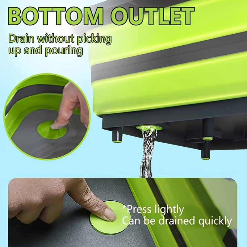 ポータブル折りたたみ式水盤、内蔵シンクとまな板収納機能付き、 - Outdoor Camping Outlet のレビューと価格
