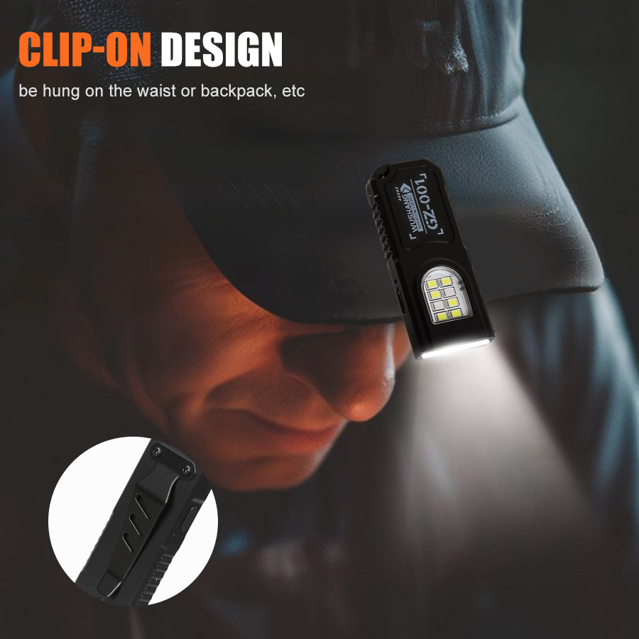 多機能キーホルダー懐中電灯 USB 充電式ミニ懐中電灯 CO - Outdoor Camping Lampe のレビューと価格