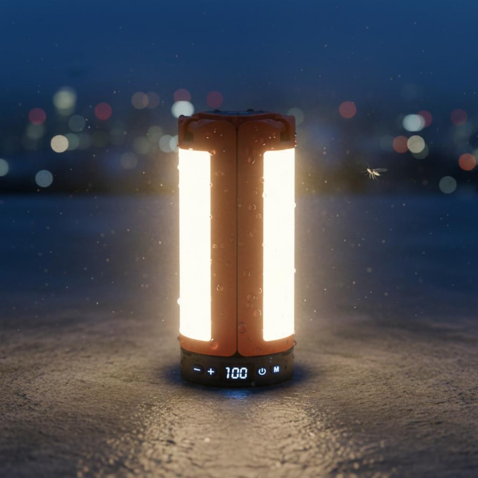 伸縮式テントランプ高さ調節可能ポータブルキャンプランプ折りた - Outdoor Camping Lampe のレビューと価格