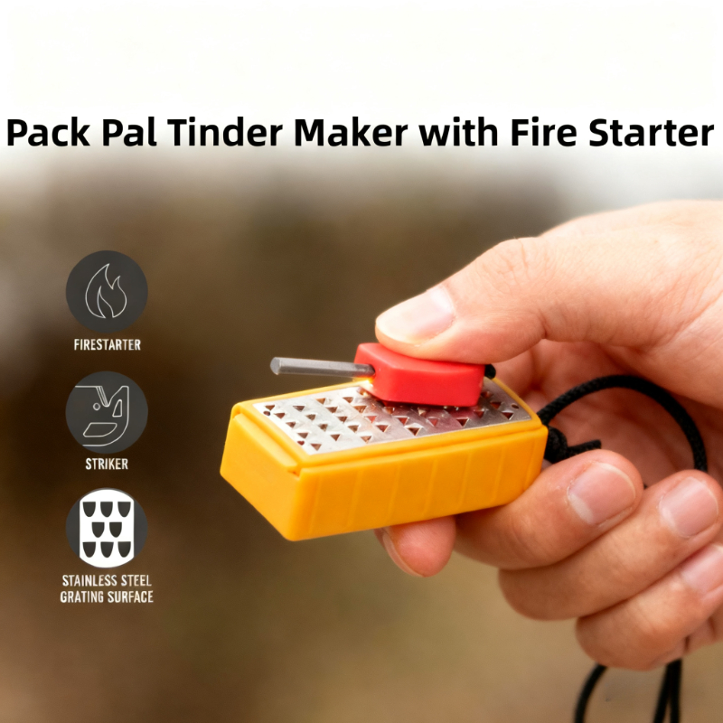 軽量の火起こし用具：携帯用アウトドアサバイバルツール、緊急用 - Fire Starter Flint のレビューと価格