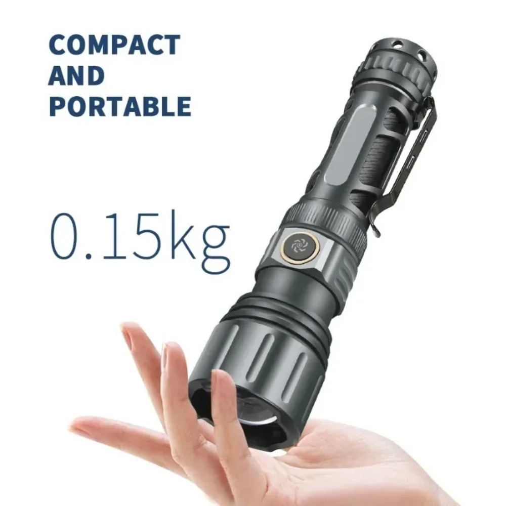 超高輝度懐中電灯ポータブル充電式 LED ランプ戦術的なキャ - Outdoor Camping Lampe のレビューと価格