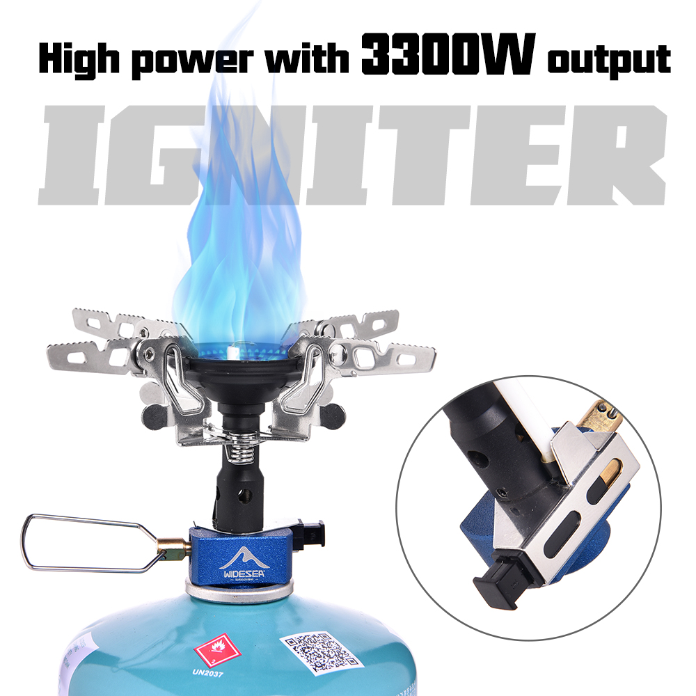 屋外キャンプ用ガスバーナー アウトドアストーブ 3300W  - Outdoor Camping Outlet のレビューと価格