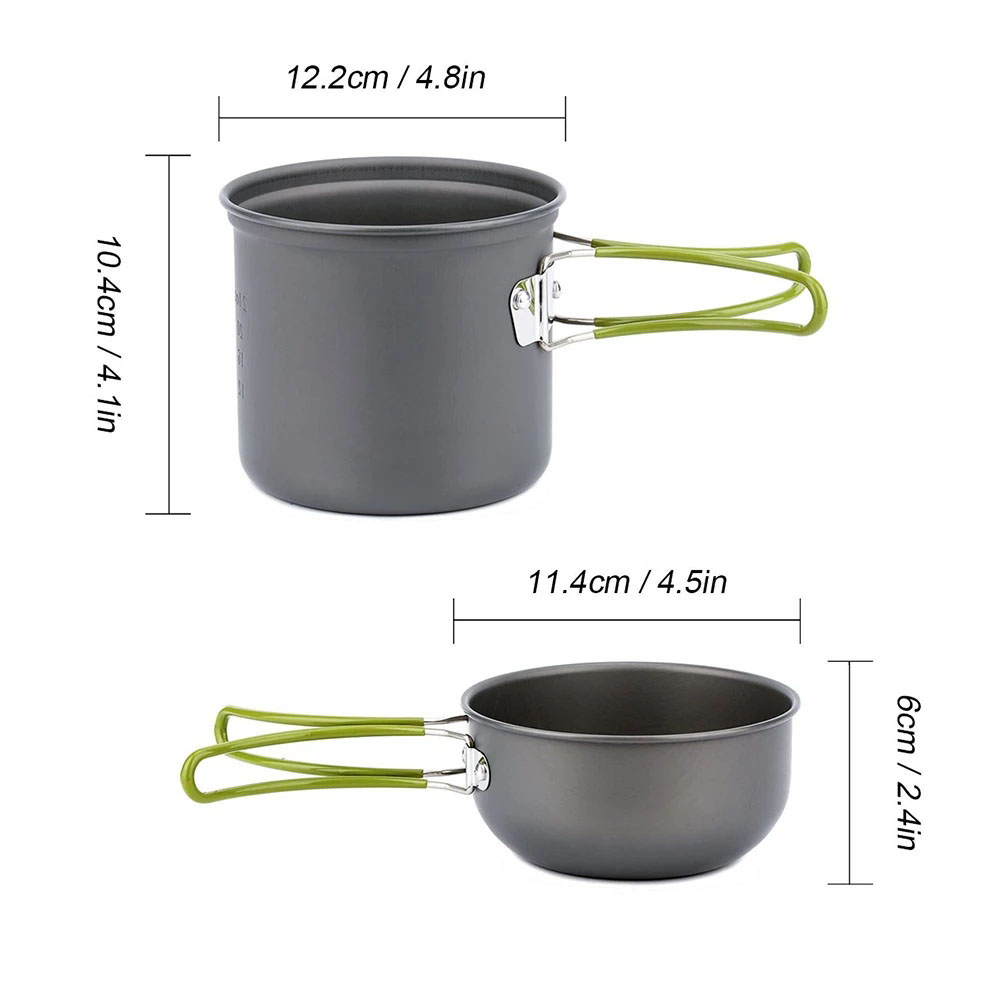 キャンプ調理器具キット ストーブ付き アウトドアクッキングセ - Outdoor Camping Kitchen Set のレビューと価格