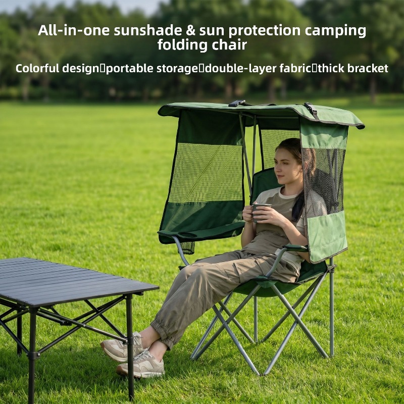 アウトドア折りたたみビーチフィッシングチェア 幅広アームレス - Outdoor Camping Canopy のレビューと価格